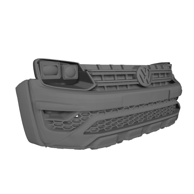 Frente para miniatura Amarok Força e Ação Pantanal Poliplac
