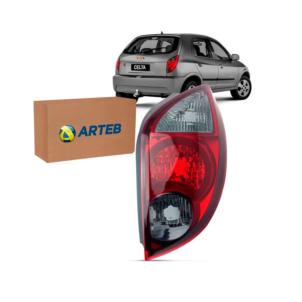 Lanterna Traseira Lado Direito Fumê Celta 460354 Arteb