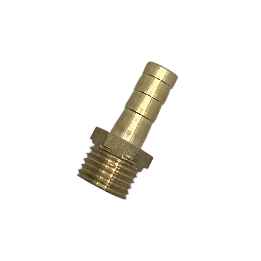 Espigão Adaptador Latão Rosca Macho 1/2 Para Mangueira 1/2