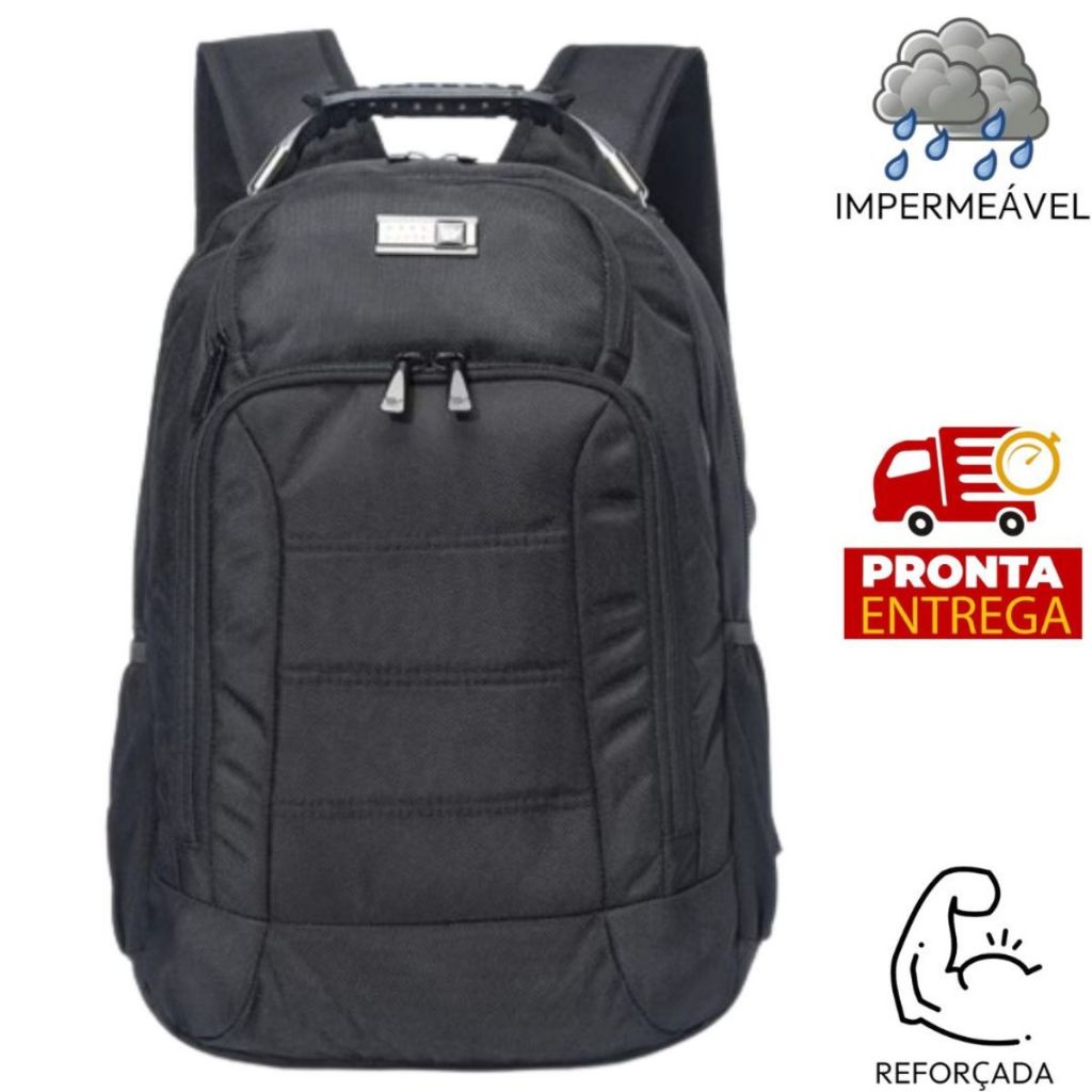 Mochila Coleção 2023 Luxo Viagem Executiva Premium Reforçada