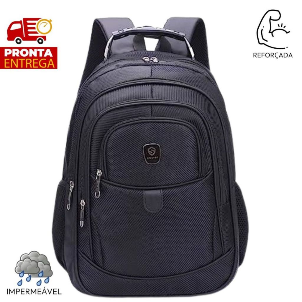 Mochila Bolsa Viagem Resistente C/ Cabo Coreana Masculina Feminina Colorida