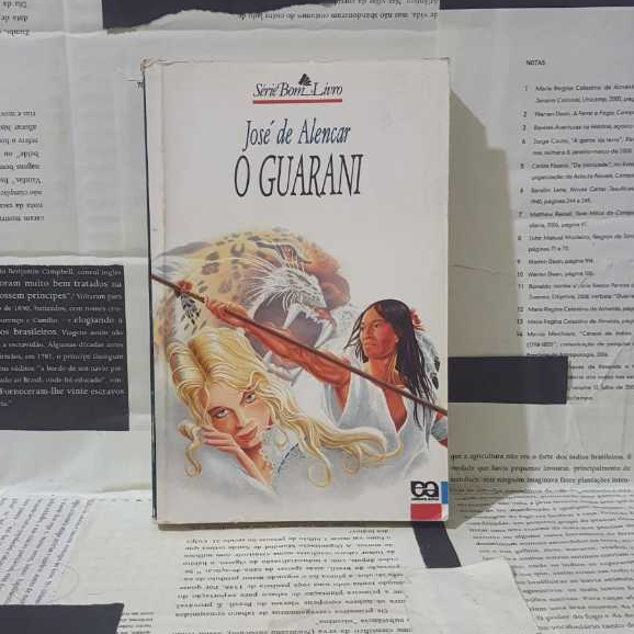 livro O guarani José de Alencar série bom livro