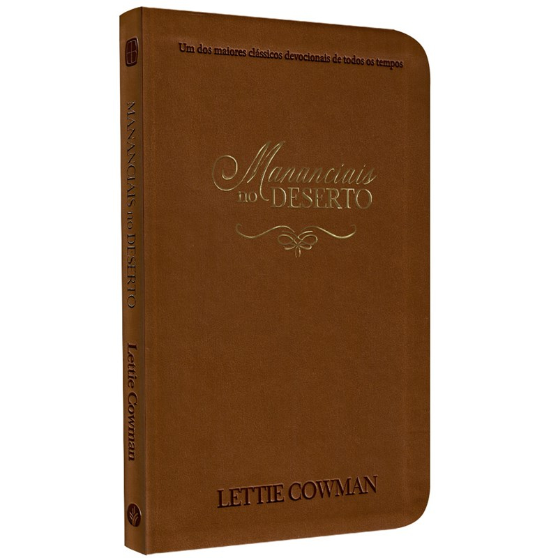 Devocional Mananciais no Deserto | Lettie Cowman | Capa Luxo Marrom - Books & Magazines