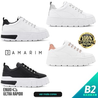 Tênis Ramarim Caixa Alta Casual Feminino 100% Original Com Nota Fiscal e Garantia em Oferta na Shopee