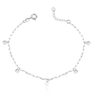 Pulseira Feminina de Prata 925 Cartier com Ponto de Luz pendente em Oferta na Shopee