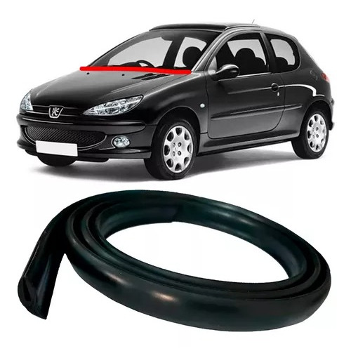 Borracha Churrasqueira Acabamento Peugeot 206 207 307 308 - Todos Os Anos