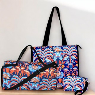 Kit Viagem Mala + Sacola Grande + Necessaire Verão Viagem praia piscina Férias Envio Imediato em Oferta na Shopee