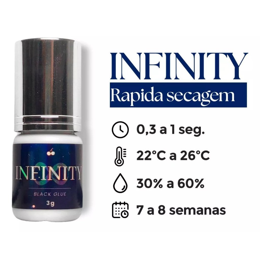 Cola Adesivo Cherry Lash Infinity 3g Extensão Alongamento De Cílios Postiços Fio A Fio · foto 2