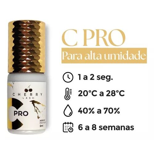 Cola Adesivo Cherry Lash Pro C 5g Extensão Alongamento De Cílios Postiços Fio A Fio · foto 2