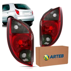 Par Lanterna Traseira Arteb Fumê Celta KIT2504