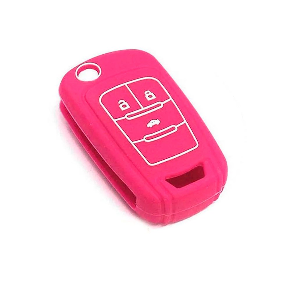 Capa De Silcone Para Proteção Da Chave Canivete Rosa Chevrolet WinnPARTS PI0075 em Oferta na Shopee