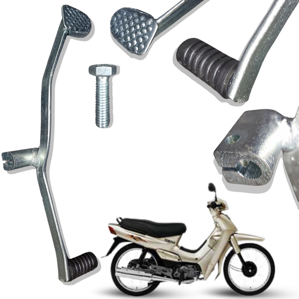 PEDAL DE CÂMBIO COMPLETO ZINCADO CRYPTON 105 CC em Oferta na Shopee