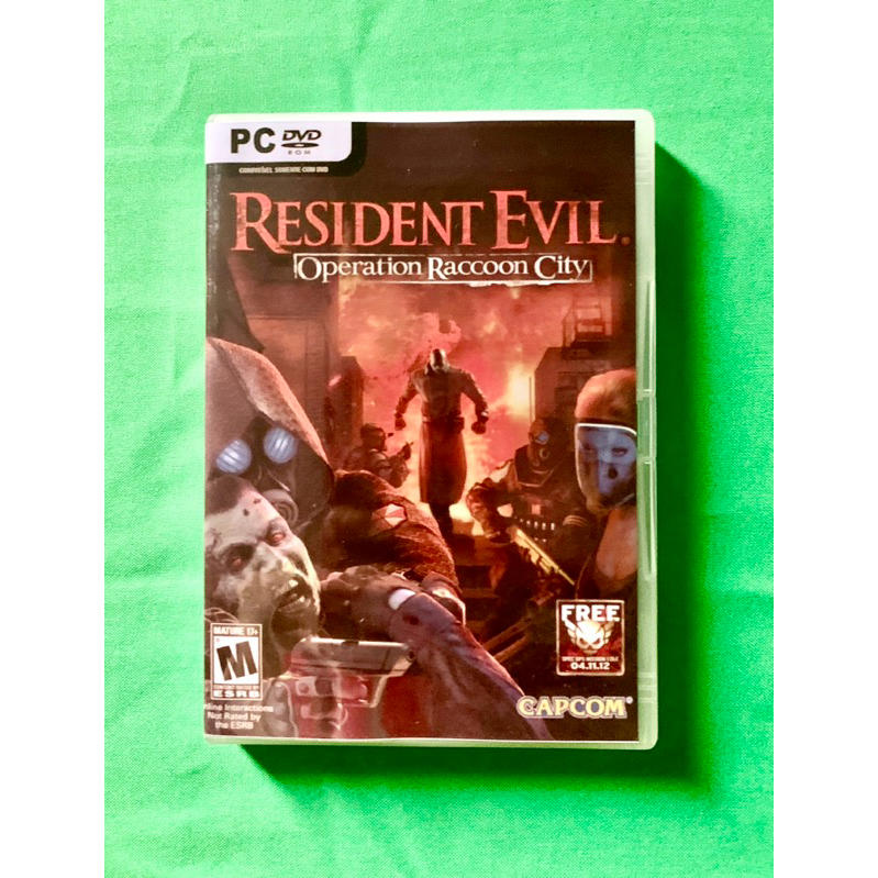 Resident Evil; Operação Raccon City PC (midia física)