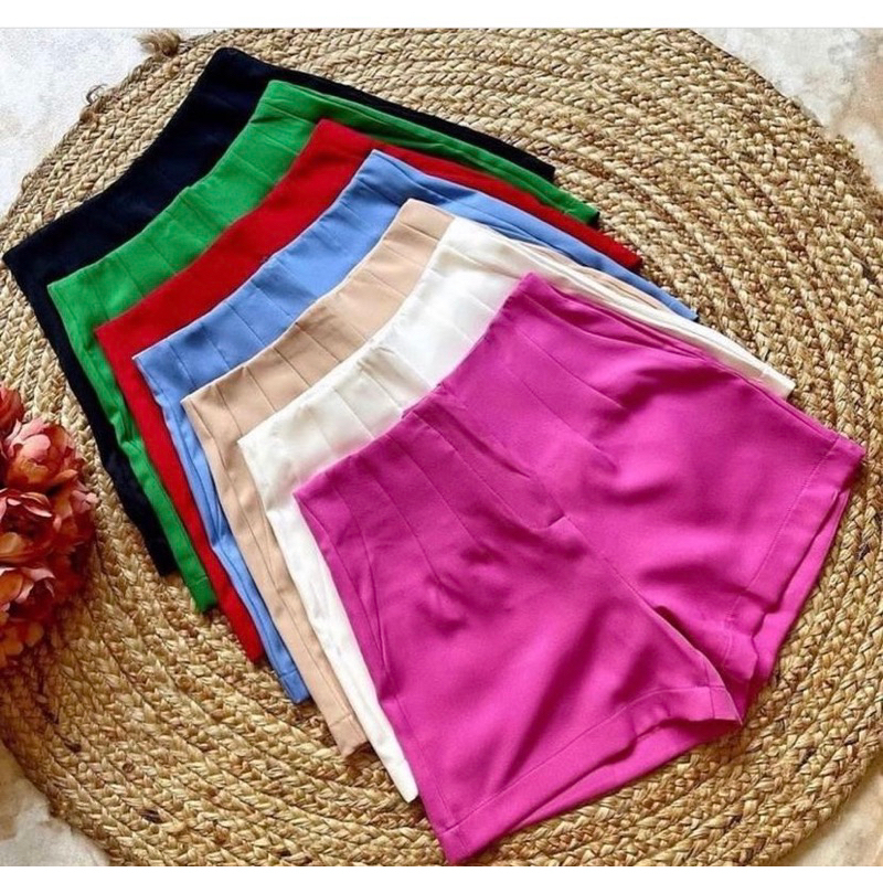 short social feminino modelo zara