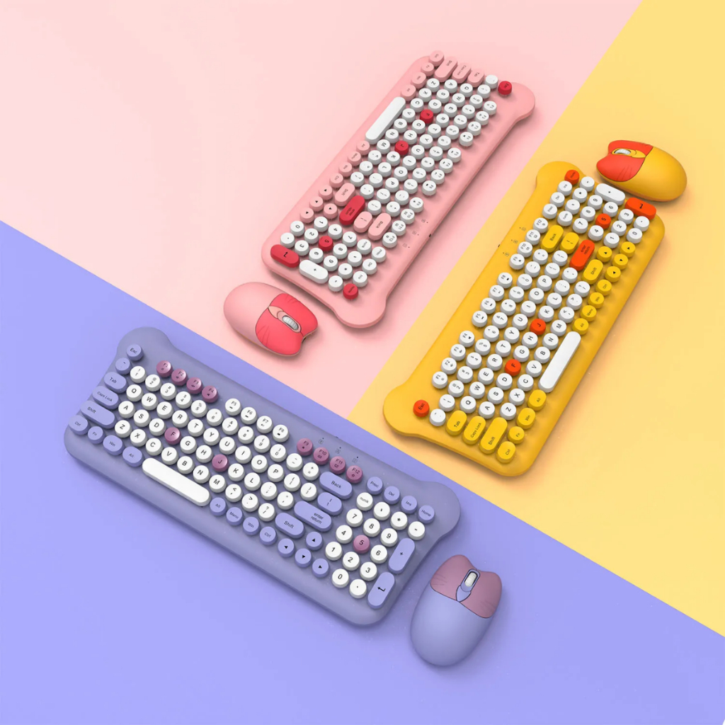 Kit Gamer Feminino Mouse e Teclado mercanico varias corres — imagem 2 de 2