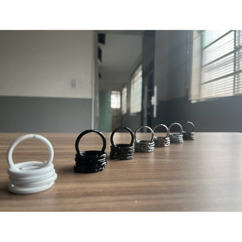 Argola Colorida Para Corrente Trinco Basculante  e Chaveiro — 9 Cores | Fabricação Própria