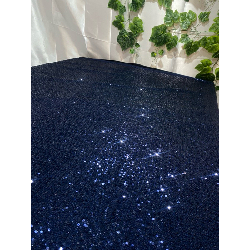 Micro Paete em tule malha azul marinho 0,5x1.45(MEIO METRO LINEAR)