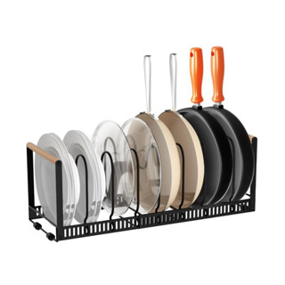 Rack Organizador Aço Para Panelas E Tampas