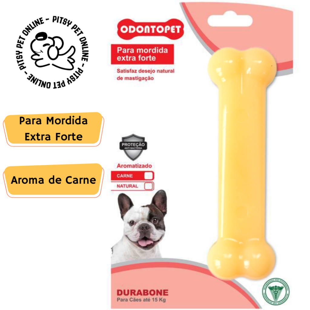 Brinquedo Osso Durabone Odontopet: Onde Comprar | BuscaProdutos