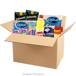 Cesta Básica De Alimentos - 10 Itens - Marcas Premium em Oferta na Shopee