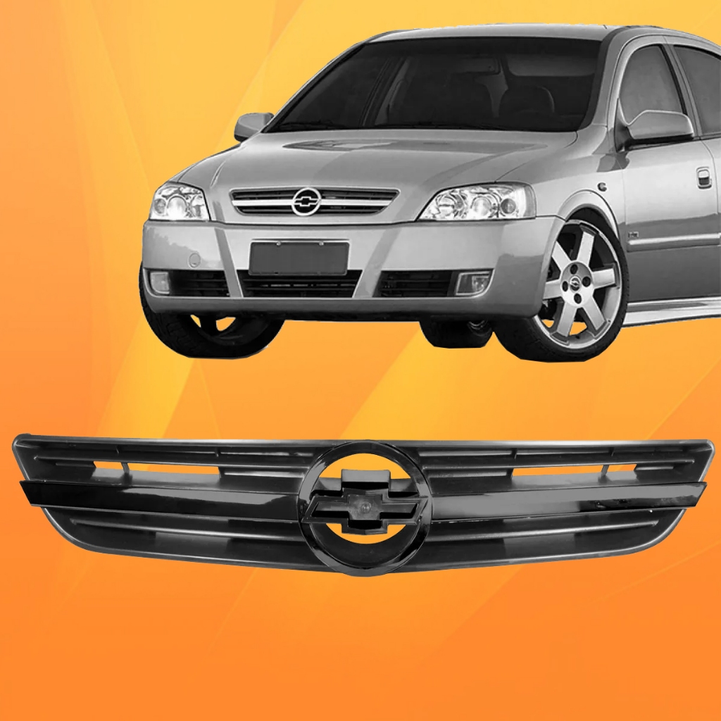 Grade Astra 2003 2004 2005 2006 2007 2008 Com Friso Preto em Oferta na Shopee
