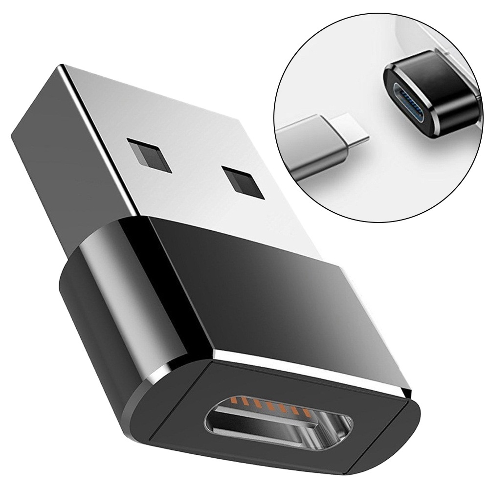 Mini Adaptador  USB 3.0 Para Tipo C Conector  Cabo Do Carregador iPhone iPad And