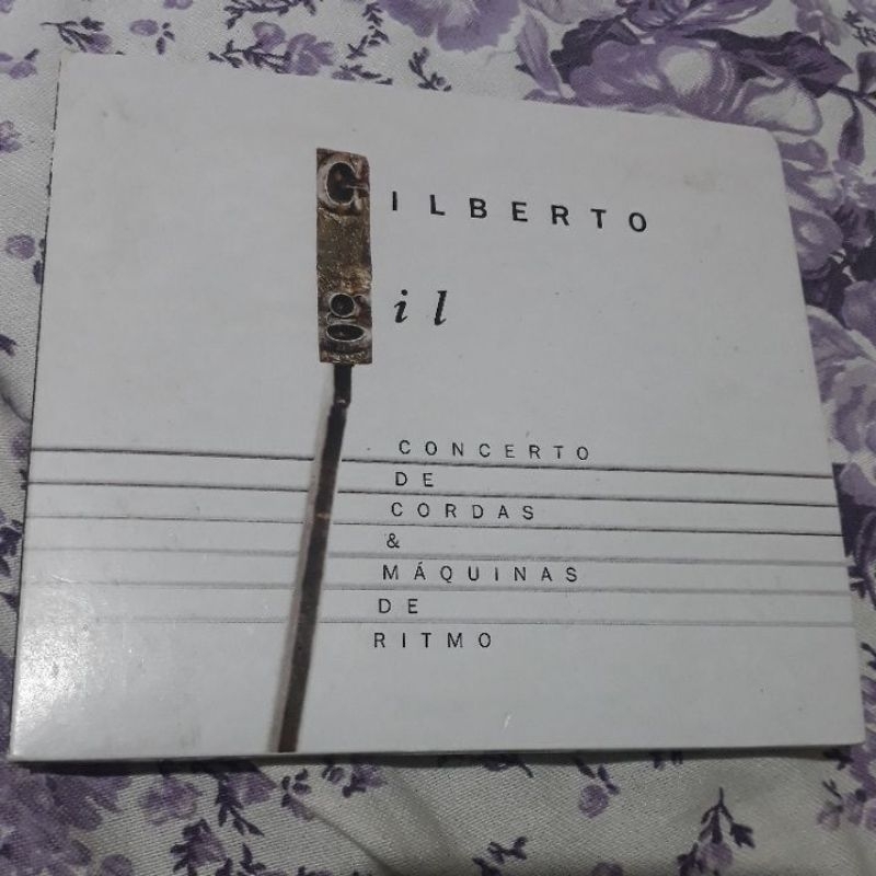 Gilberto gil cd concerto de cordas & máquinas de ritmo Digipack