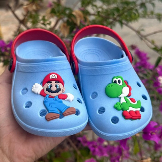 Sandália Babuche Menino Chinelo Infantil Menino Super Mario Bros