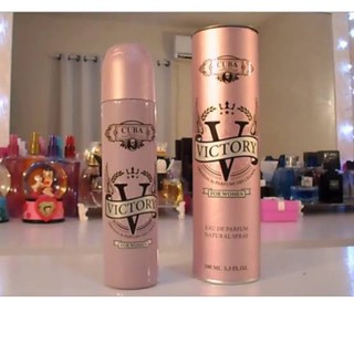 Perfume Cuba Victory 100ml Original Cuba Paris Vitoria em Oferta na Shopee