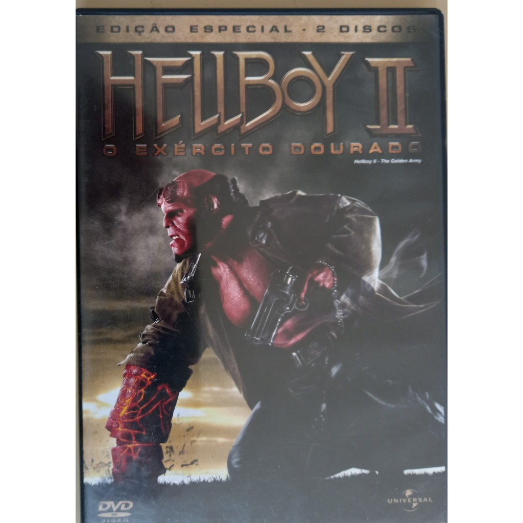 Dvd Hellboy 2 - O Exército Dourado - Edição Especial 2 Discos