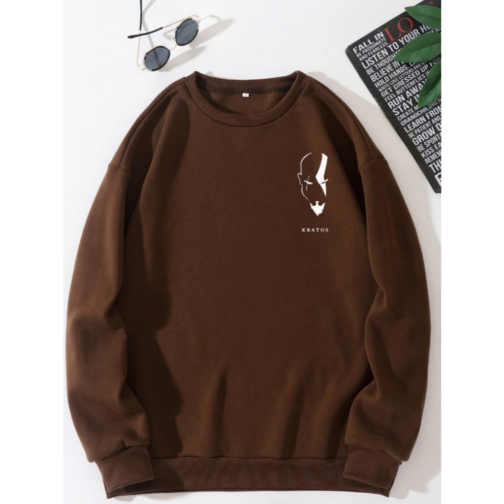 Blusa God of War Jogo Game Deus da Guerra  Playstation Moletom Careca de frio Inverno Unissex Masculino Feminino Casual
