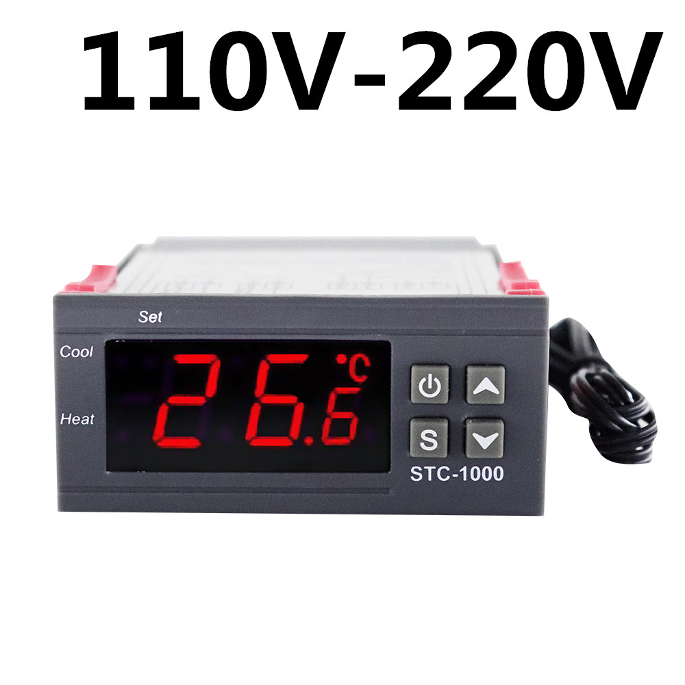 Novo Termostato Controlador De Temperatura Digital 110V/220V STC-1000