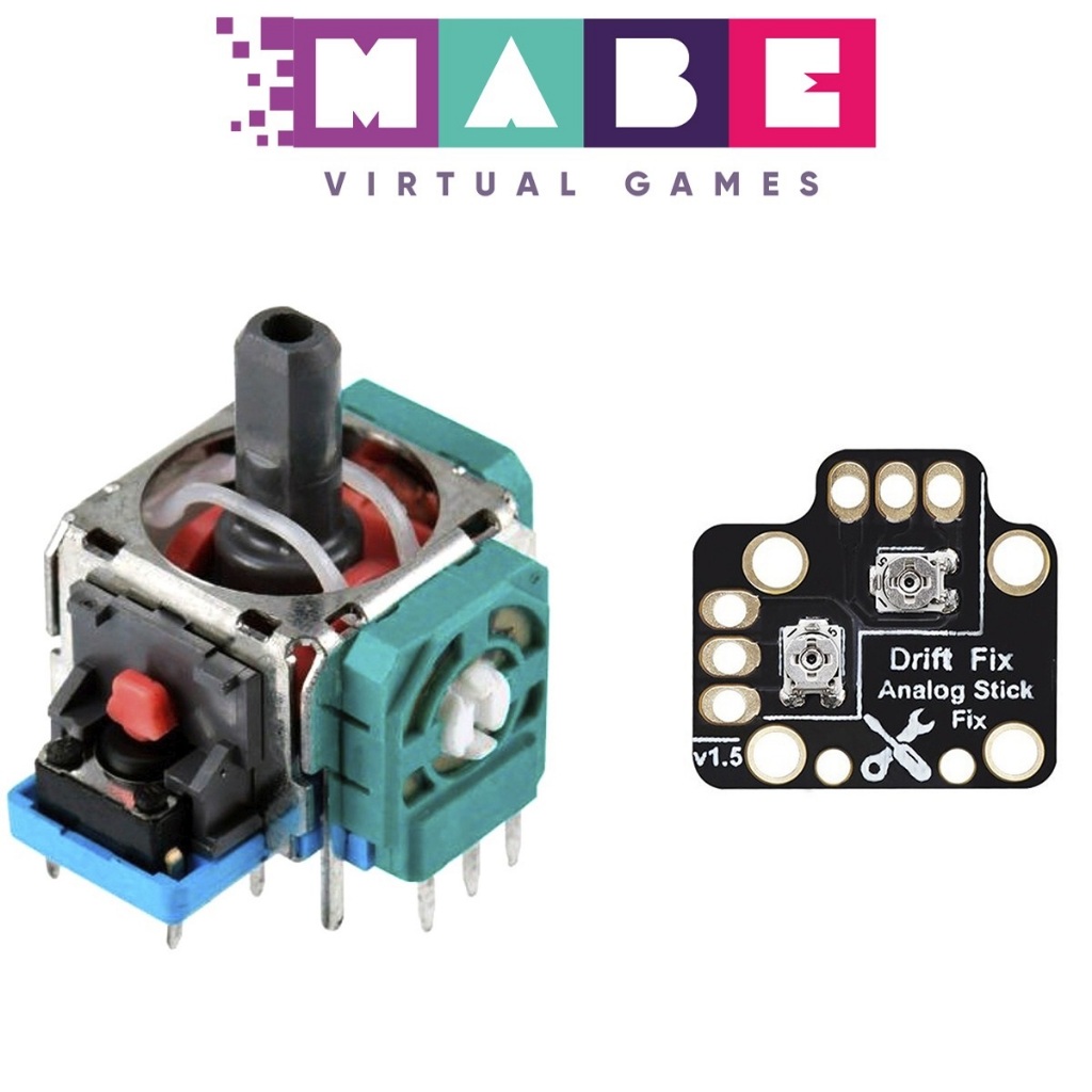 Botão Analógico 3D ALPS original + placa de ajuste drift para  controle do Ps4