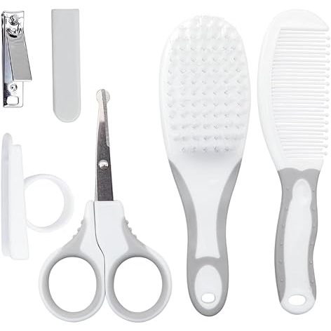 Buba Kit Cuidados Baby Cinza Tamanho Único