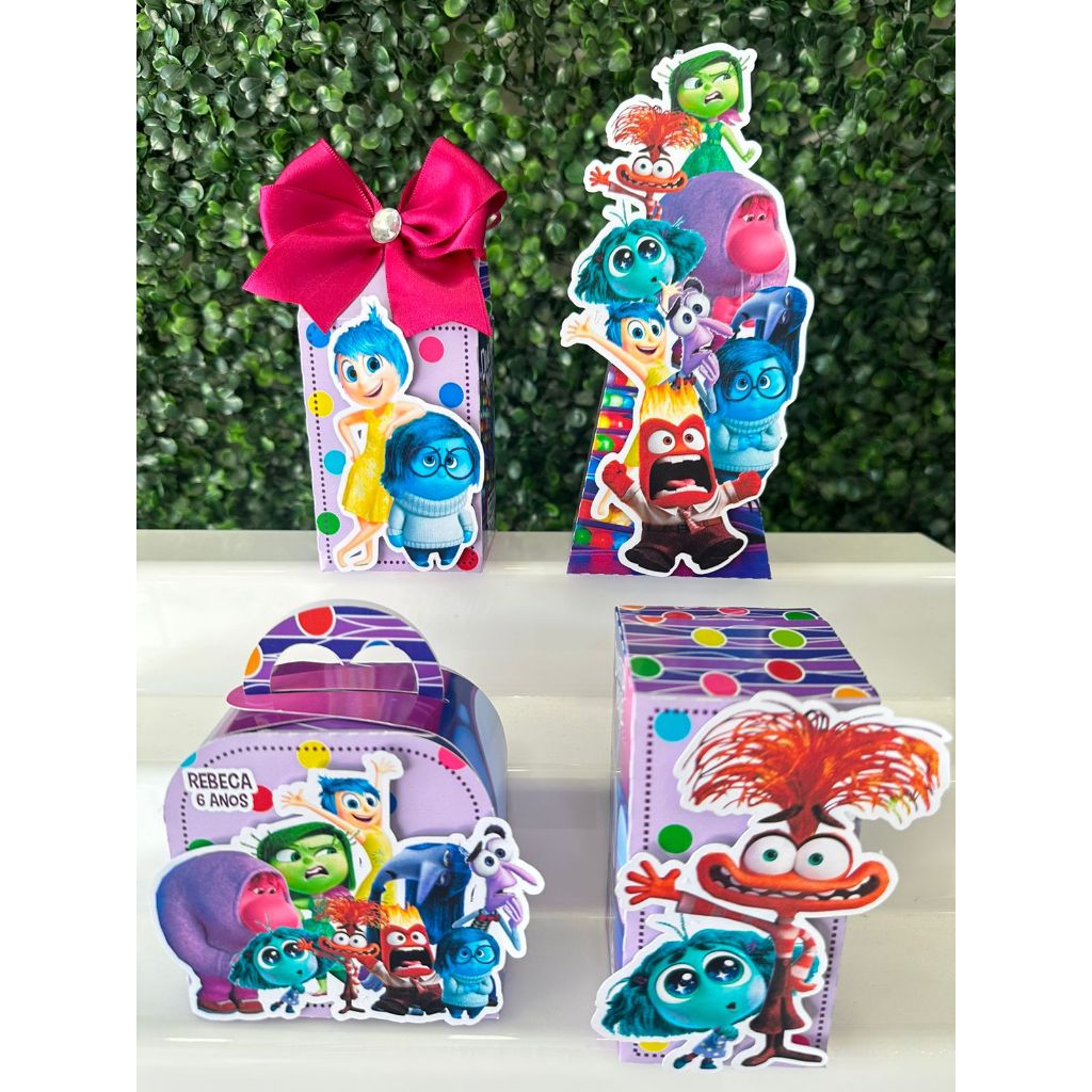 Kit festa divertidamente / Personalizados / Lembrancinhas / Festa Infantil / divertidamente/  festa divertidamente