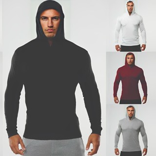 BLUSA MASCULINA MANGA COMPRIDA E CAPUZ CAIMENTO PERFEITO VARIAS CORES OU ESTAMPADA P ao EXG em Oferta na Shopee