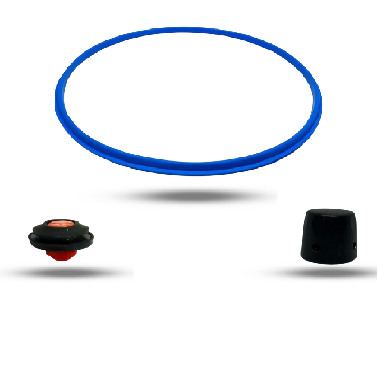 Kit  Borracha + Peso  + válvula de segurança Panela De Pressão Panelux 4,5 L