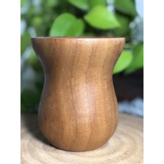 Cuia Chimarrão madeira Imbuia premium em Oferta na Shopee