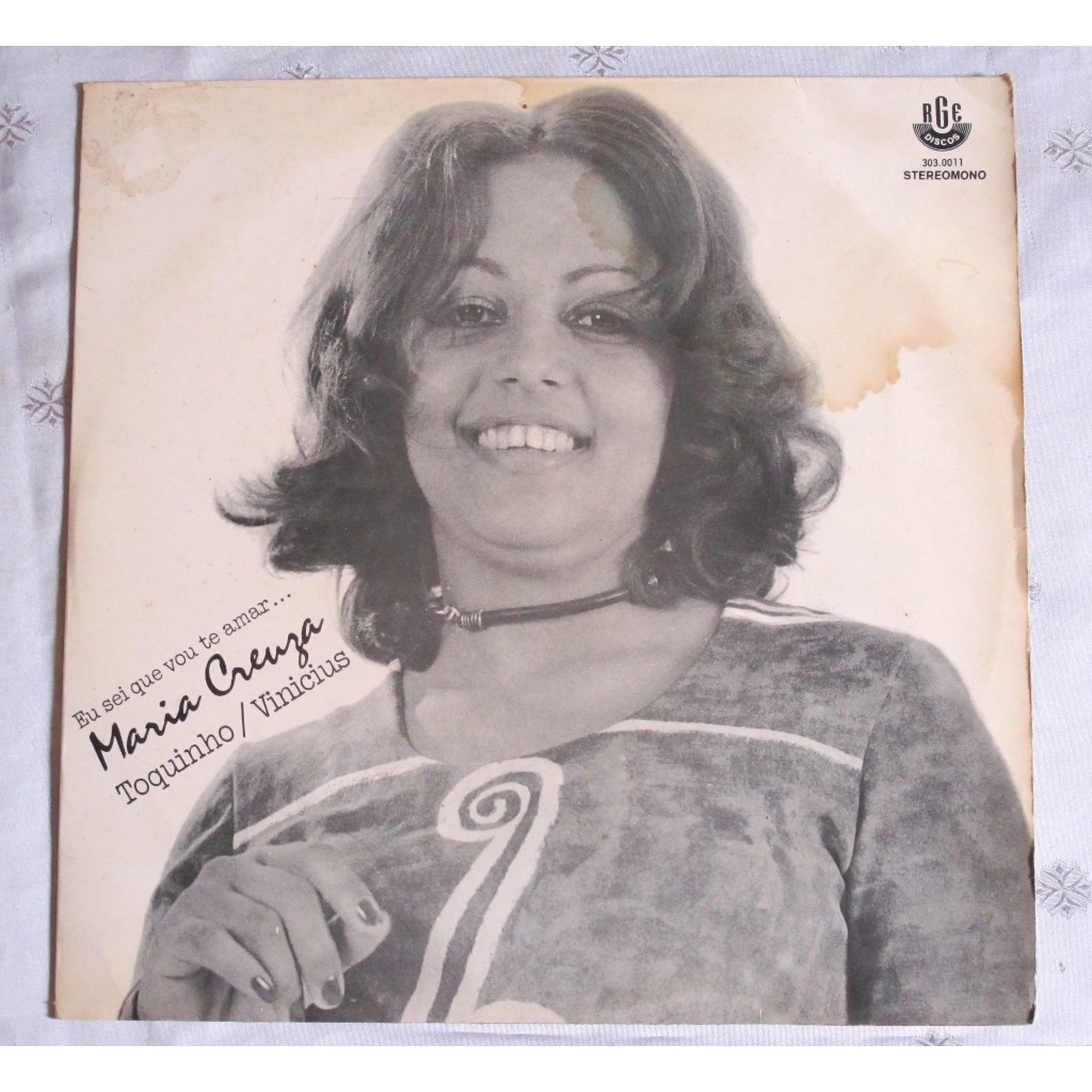 LP Vinil - Maria Creuza Toquinho e Vinicius - Eu sei que vou te amar
