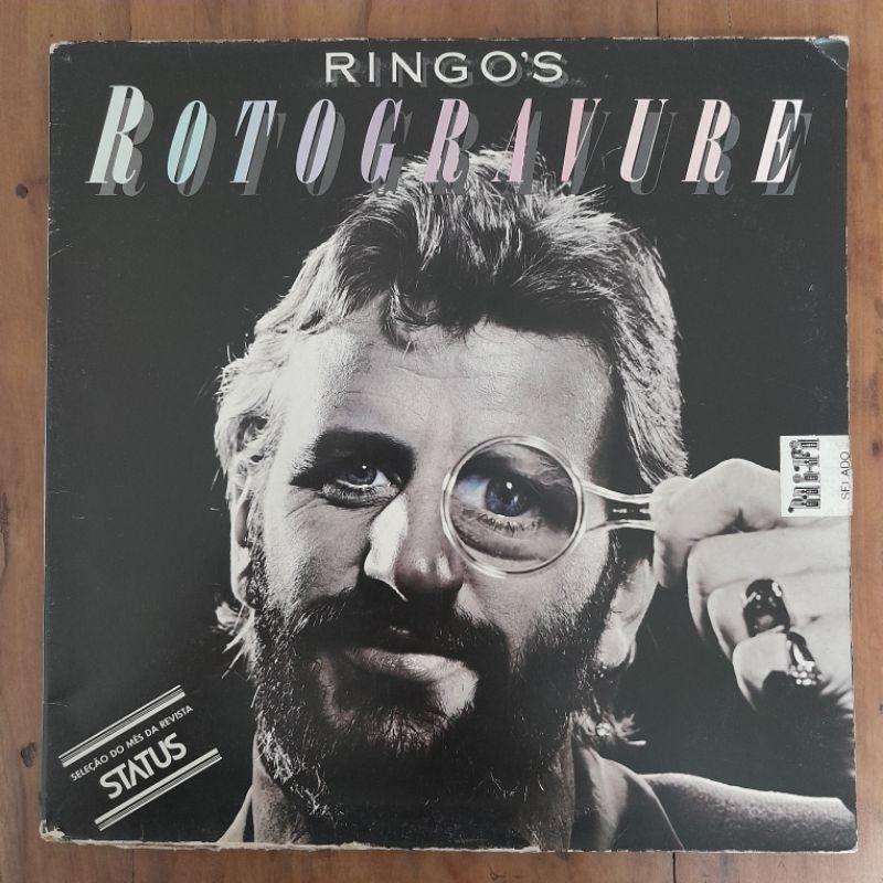 Ringo Starr-Ringo's Rotogravure-lp capa dupla c/encarte-vinil-Beatles