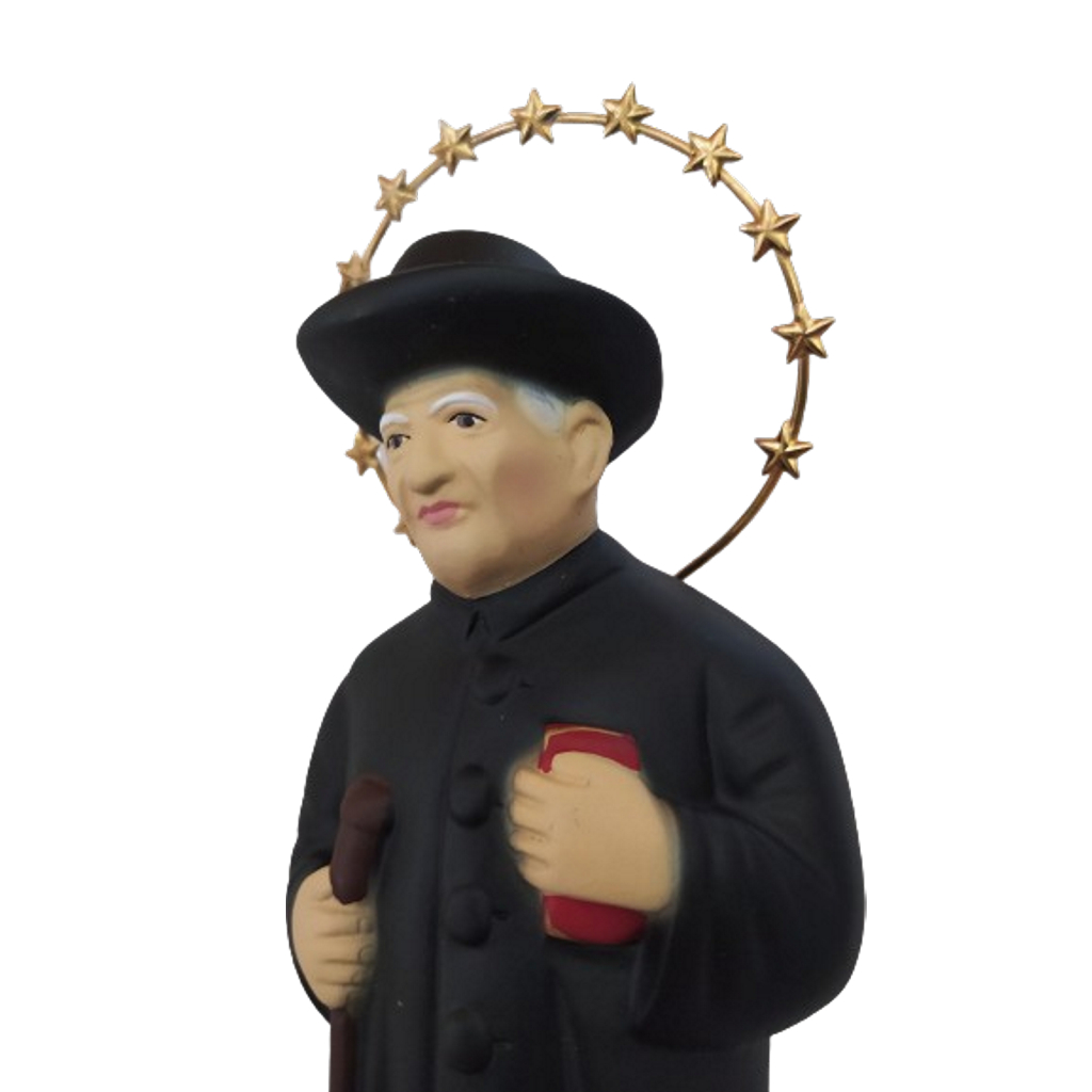 Imagem De Padre Cicero 25 Cm Juazeiro Do Norte Aro Estrelas