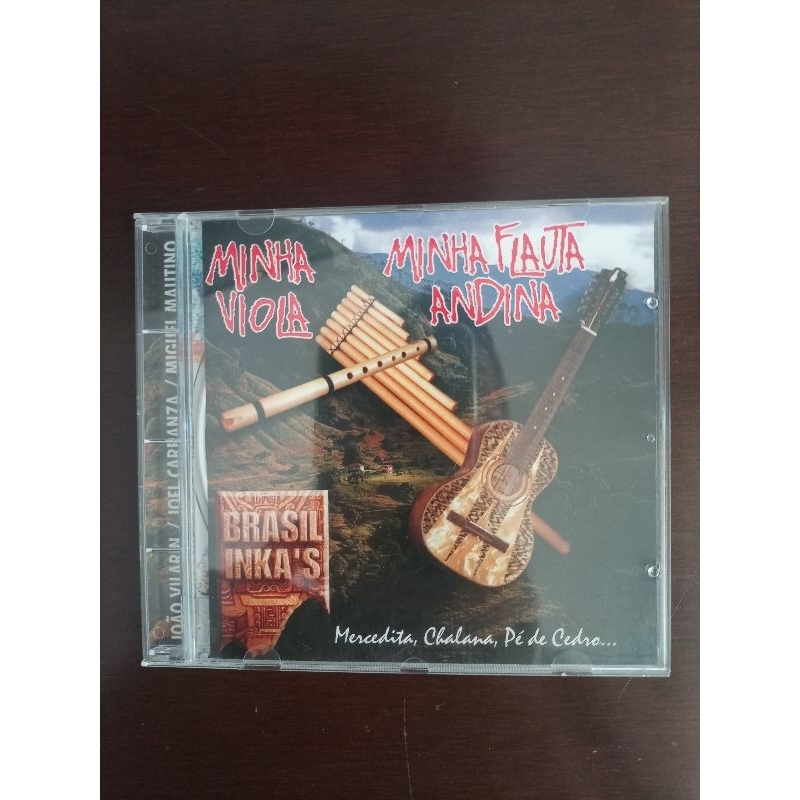 Brasil Inka’s Minha Viola Minha Flauta Andina –cd Brasil Inka’s usado raridade