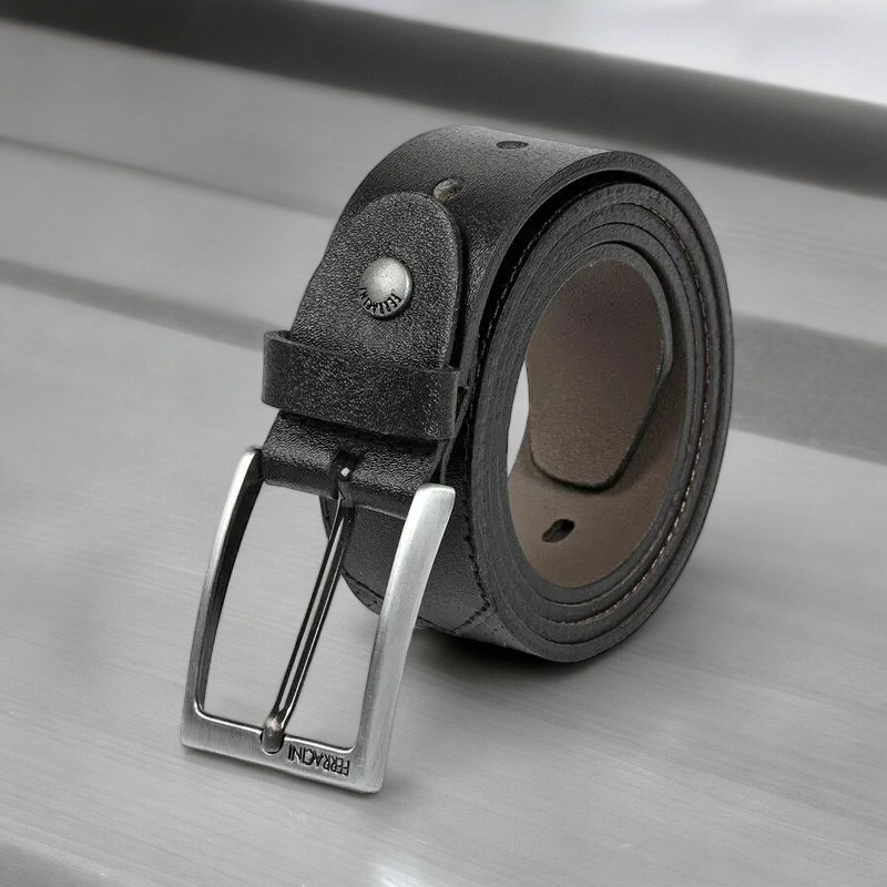 Cinto Masculino Ferracini Couro Fivela Social Casual Festa Casamento Trabalho Uniforme FC667