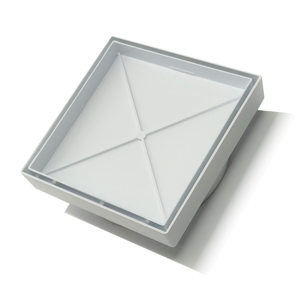 Ralo Oculto 15x15 Seca Piso Porcelanato BRANCO