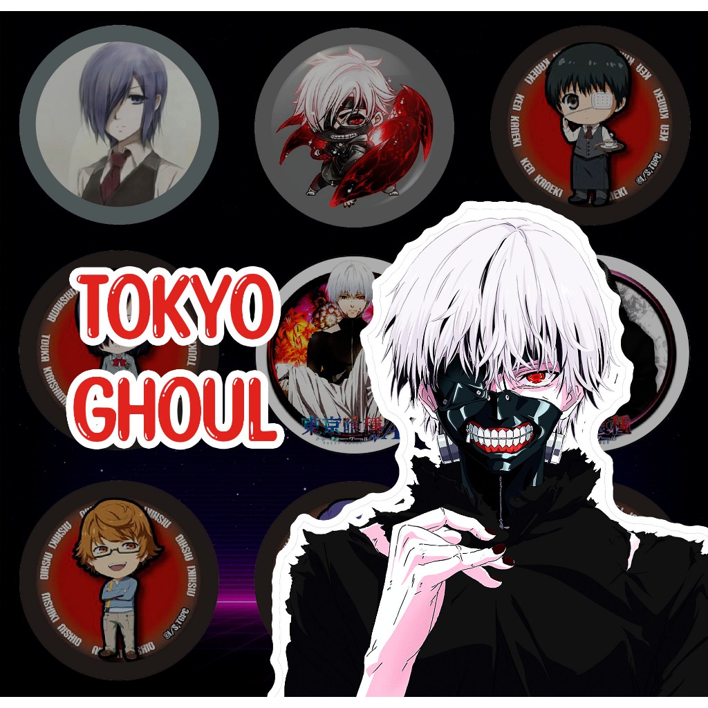 Botton Tokyo Ghoul 4,5cm botton de chaveiro