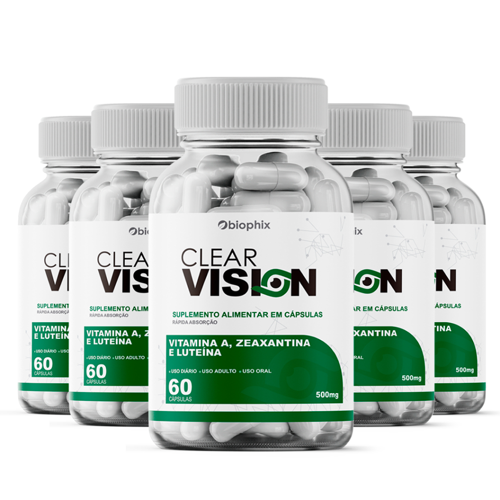 Leve 5 Pague 3 Clear Vision Original 60 Cápsulas - Fórmula Avançada para Visão