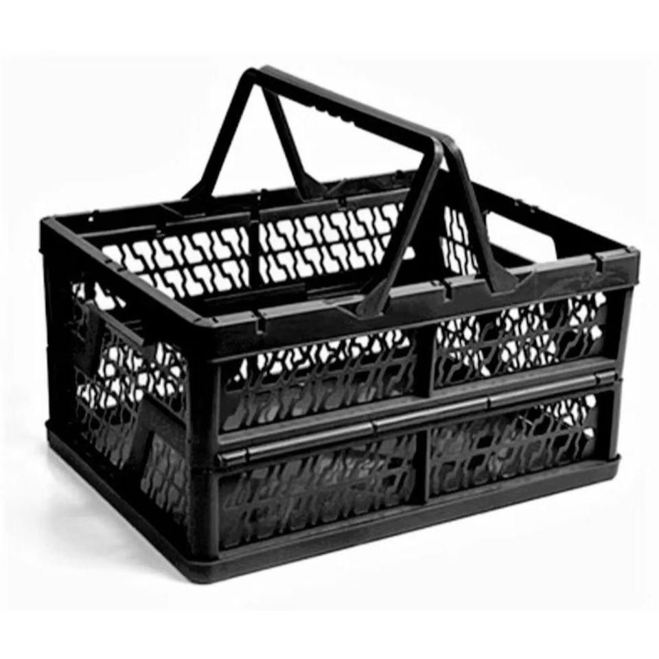 Cesta Dobrável Uso Compra Supermercado Cor Sortida em Oferta na Shopee