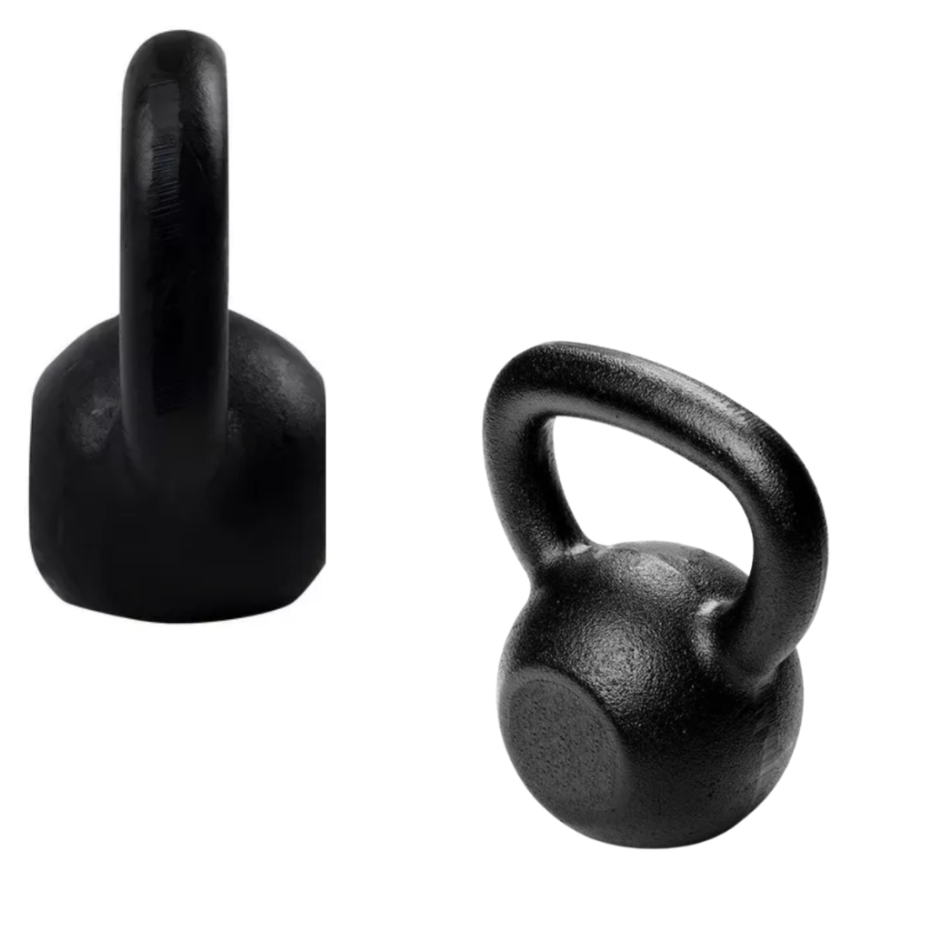 Kettlebell Pintado 10 Kg Musculação Crossfit - Cor Preto