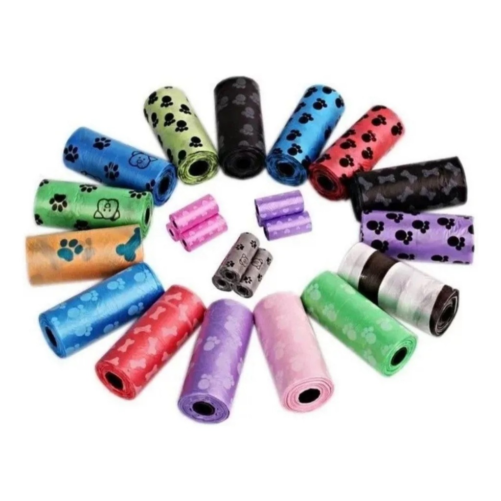 135 Sacos De Lixo COM 9 ROLINHOS Coco Pet Cata Caca