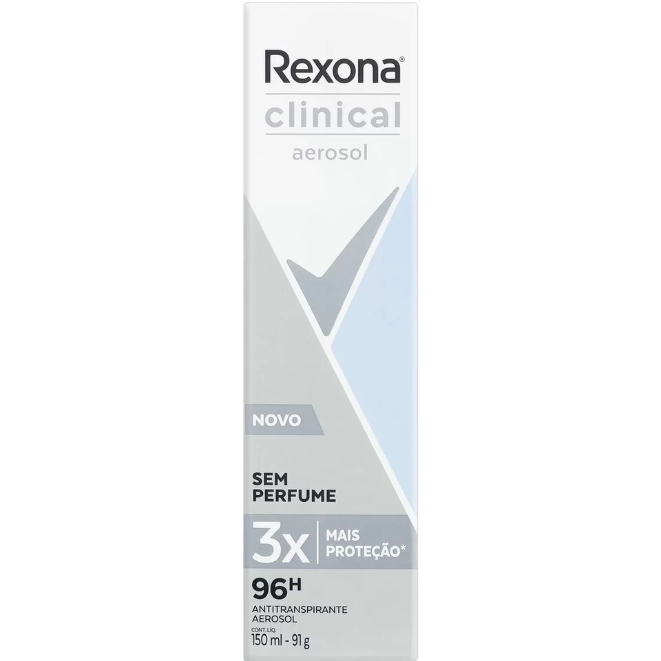 Desodorante Rexona Clinical Sem Perfume 150ml